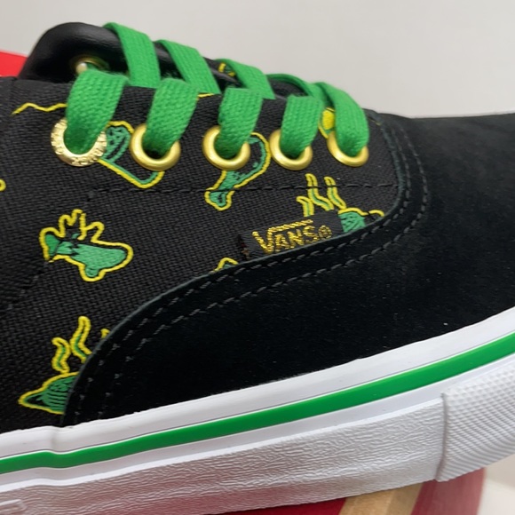 Vans Era Pro Skate Junt collection black green white exclusive - Picture 6 of 12